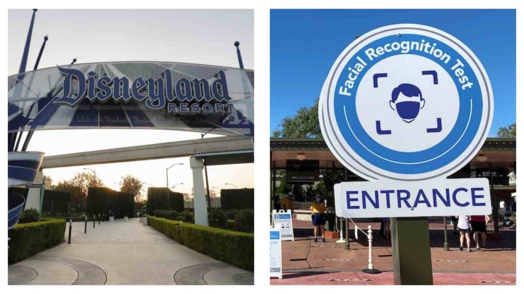 Facial recognition at Disneyland
