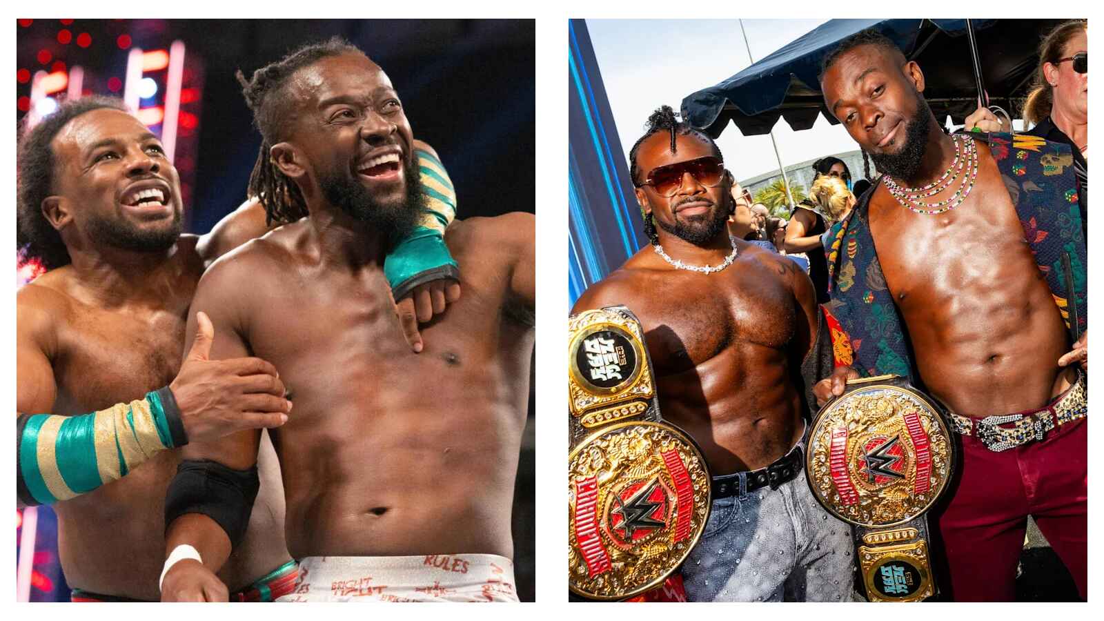 Kofi Kingston and Xavier Woods