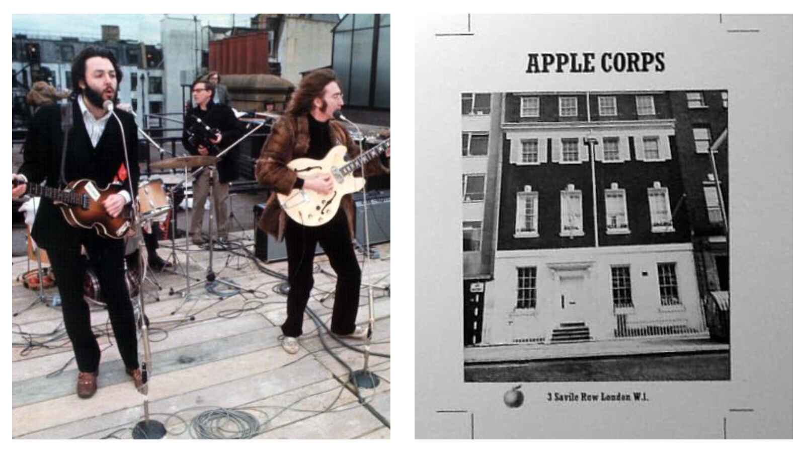 The Beatles and Apple Corps headquarters