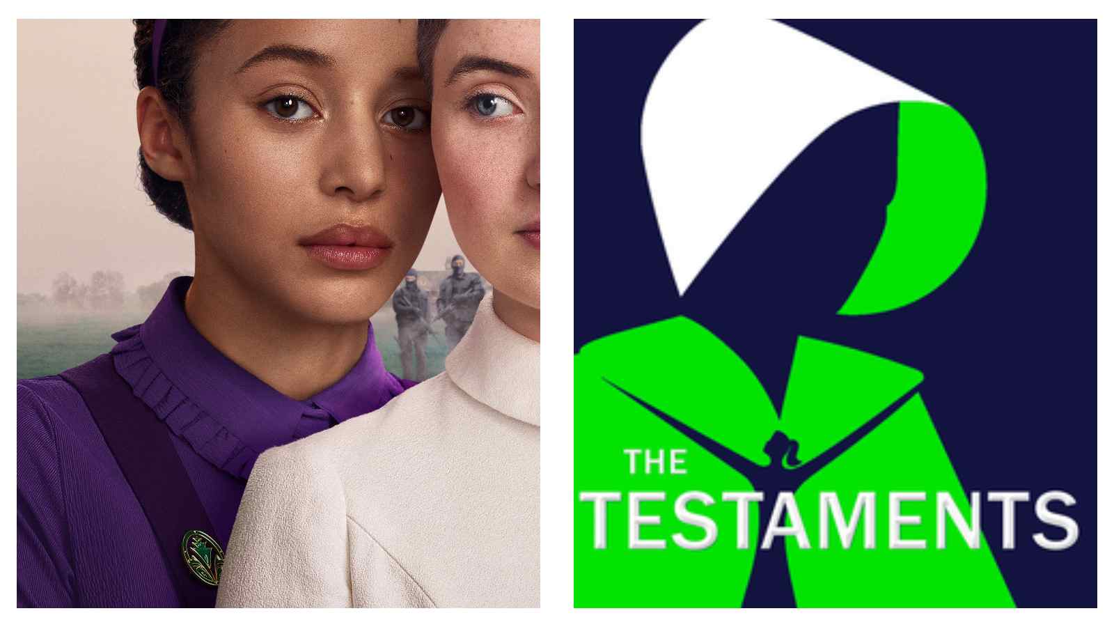 The Testaments Season 2 and book cover