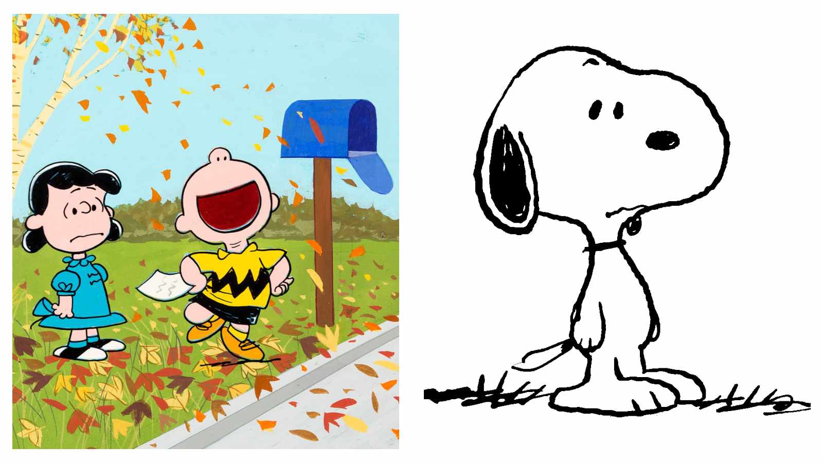 Charlie Brown and Snoopy