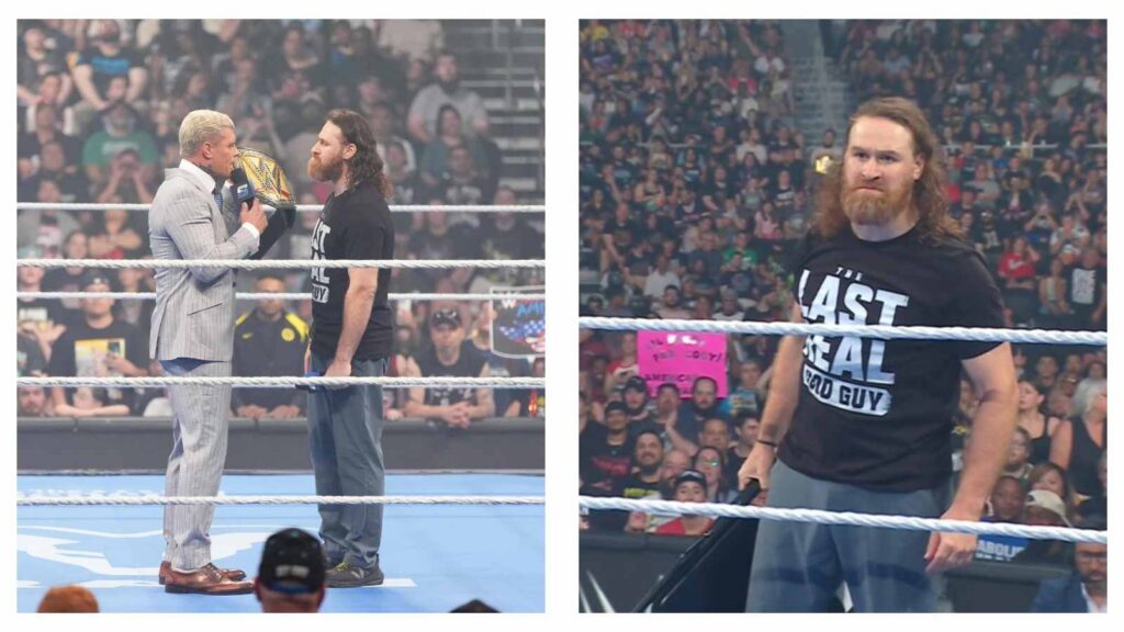 Cody Rhodes and Sami Zayn