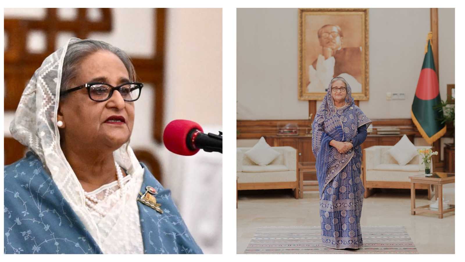 Former Bangladeshi Prime Minister Sheikh Hasina