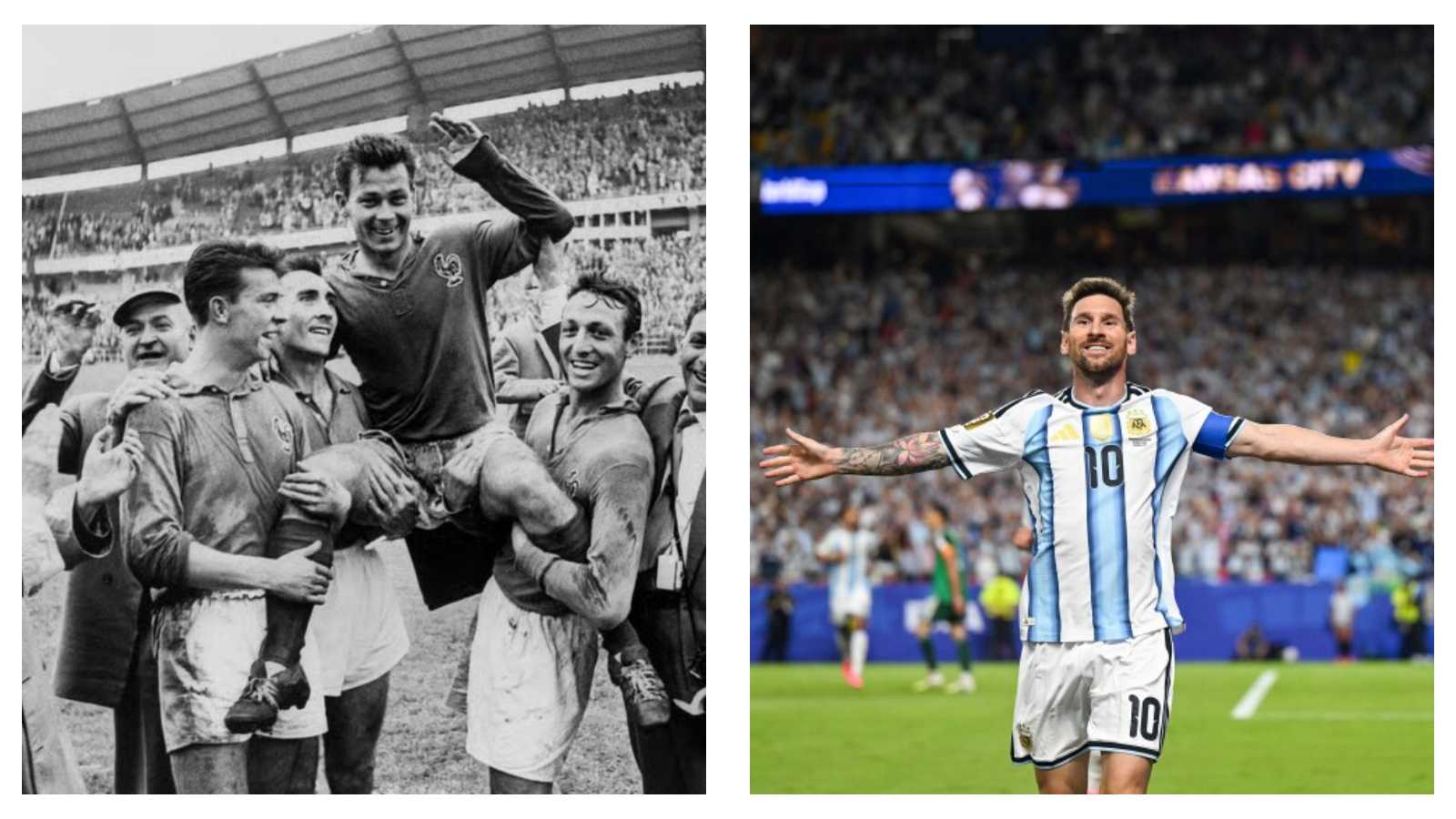 Just Fontaine and Lionel Messi