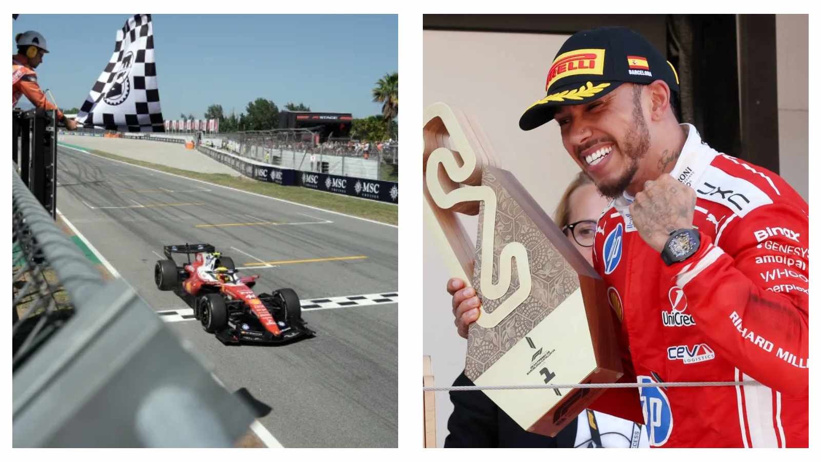 Lewis Hamilton Barcelona Grand Prix win
