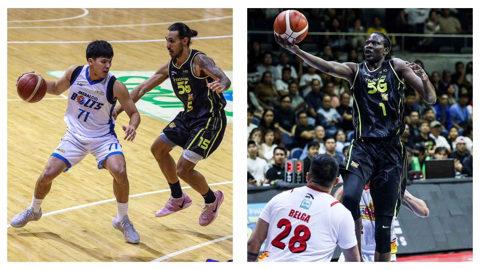 Meralco Bolts and Bol Bol