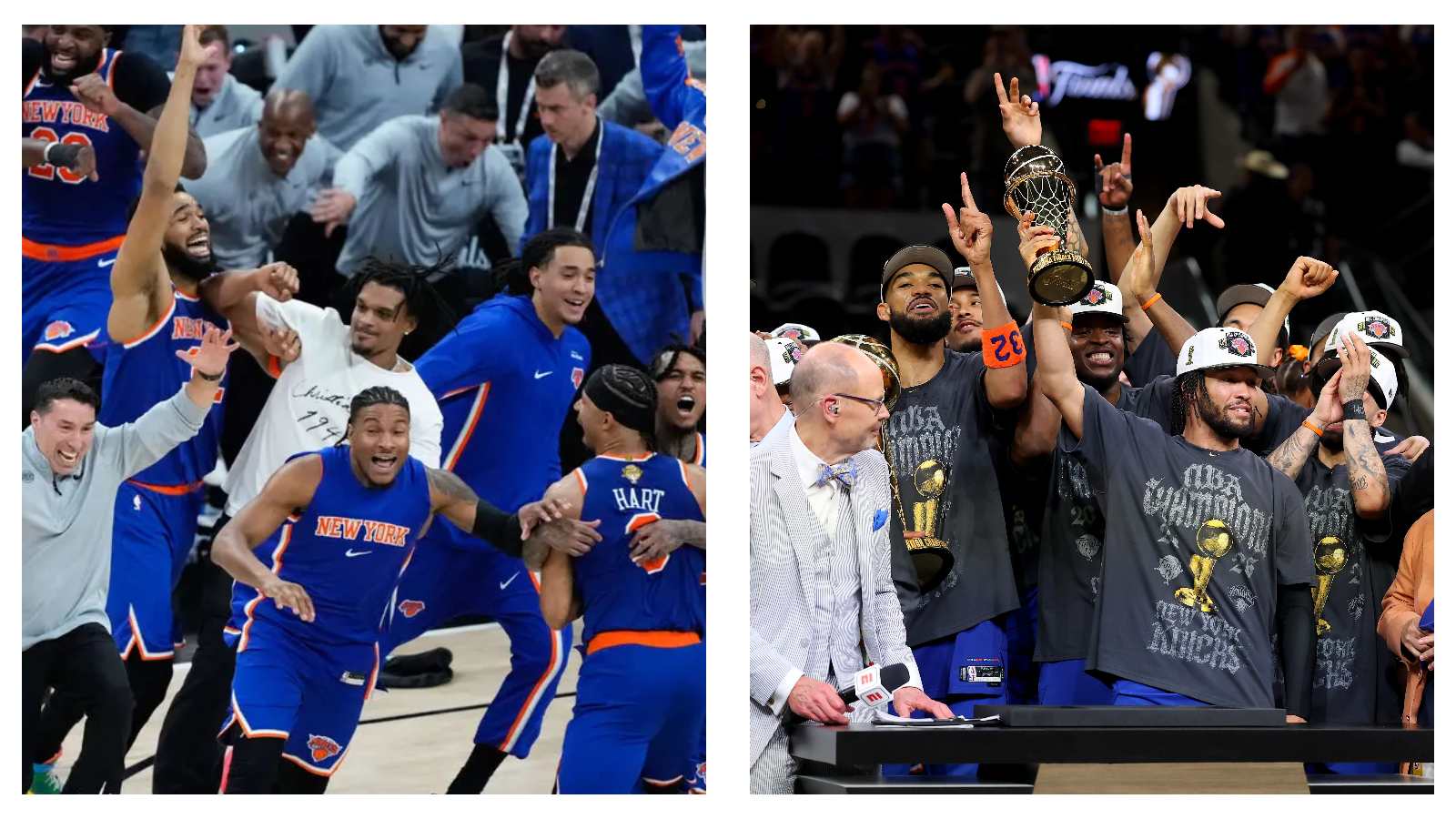 New York Knicks win 3rd NBA title