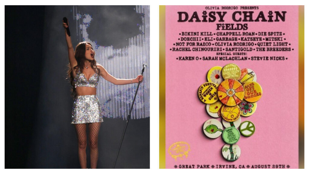 Olivia Rodrigo's Daisy Chain Fields Festival