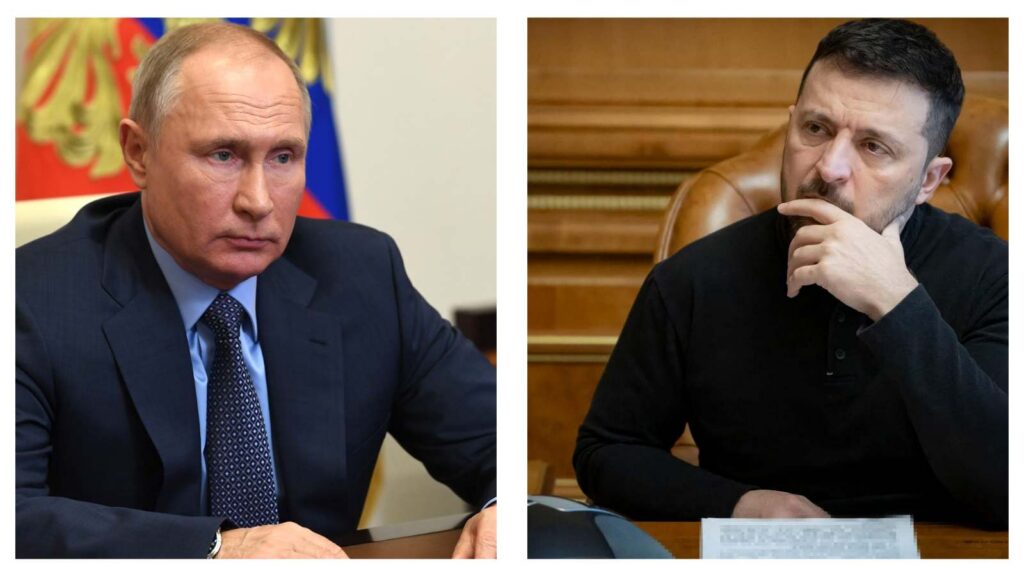 Putin and Zelensky