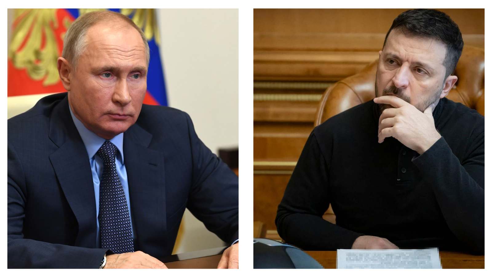 Putin and Zelensky