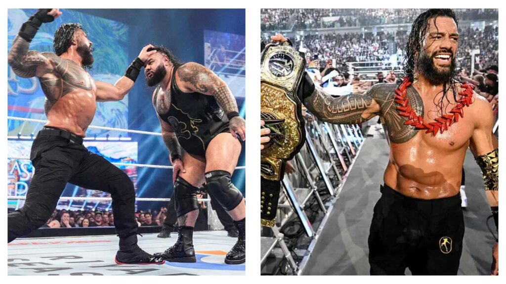Roman Reigns defeats Jacob Fatu at Clash in Paris
