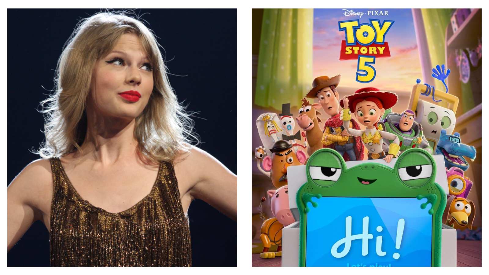 Taylor Swift and Toy Story 5
