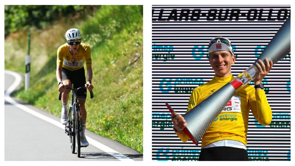 UAE Team Emirates XRG's Tadej Pogacar wins the 2026 Tour de Suisse
