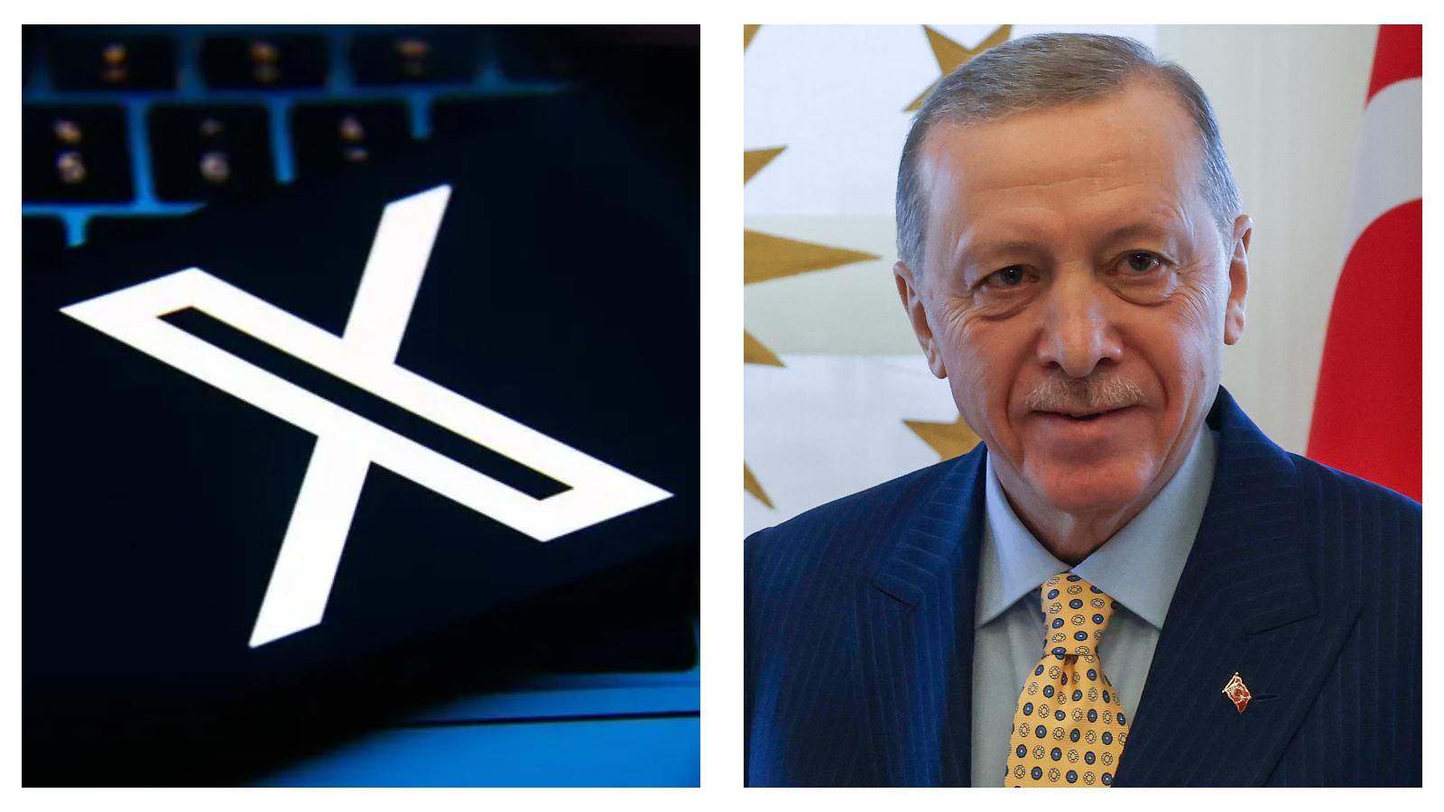 X and Recep Erdogan