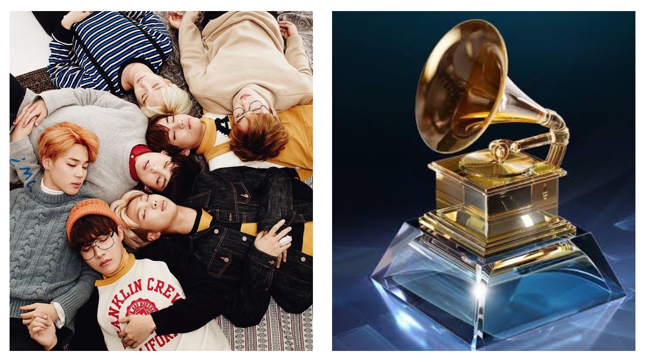 BTS Grammy protest