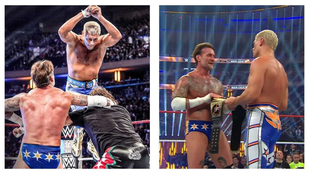 CM Punk and Cody Rhodes