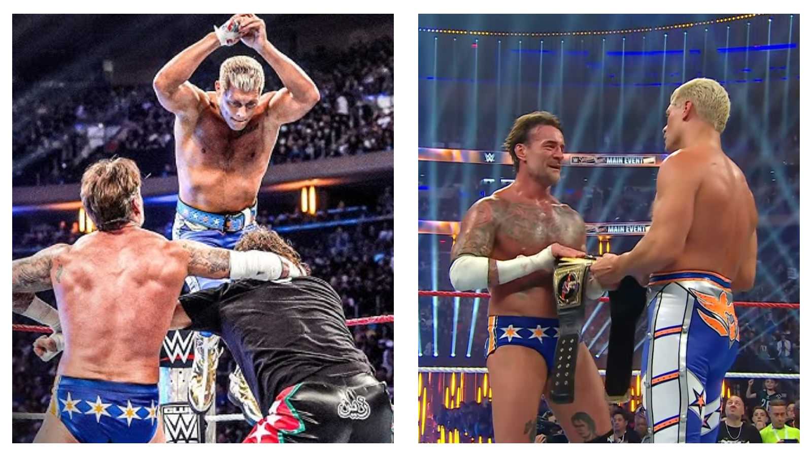 CM Punk and Cody Rhodes