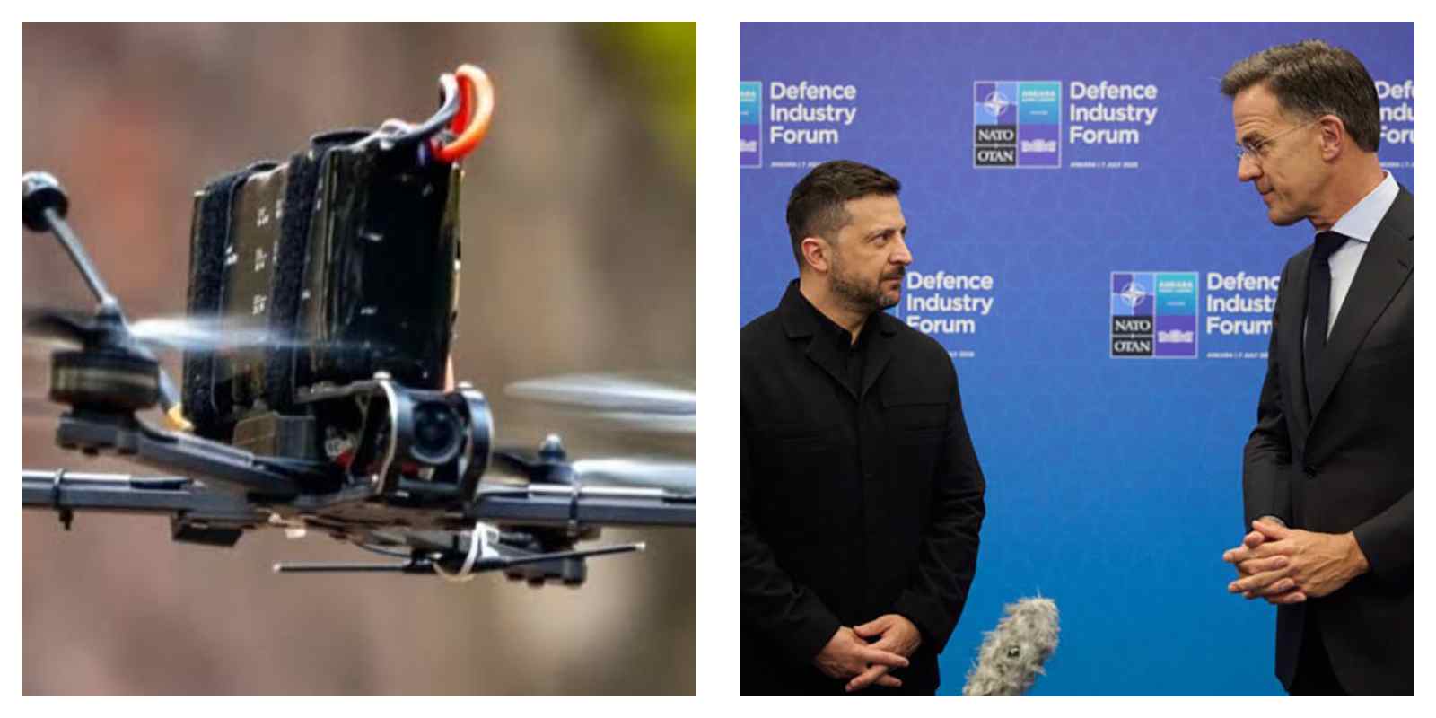 Estonia Ukraine Drones
