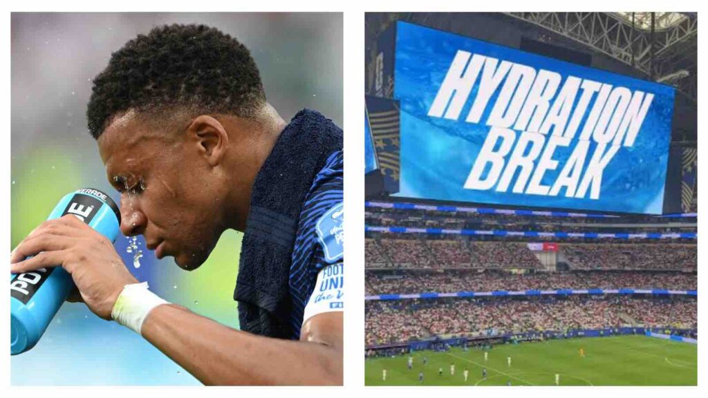 World Cup hydration breaks