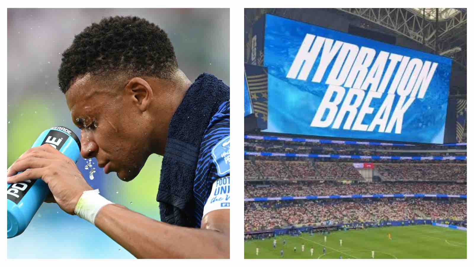World Cup hydration breaks