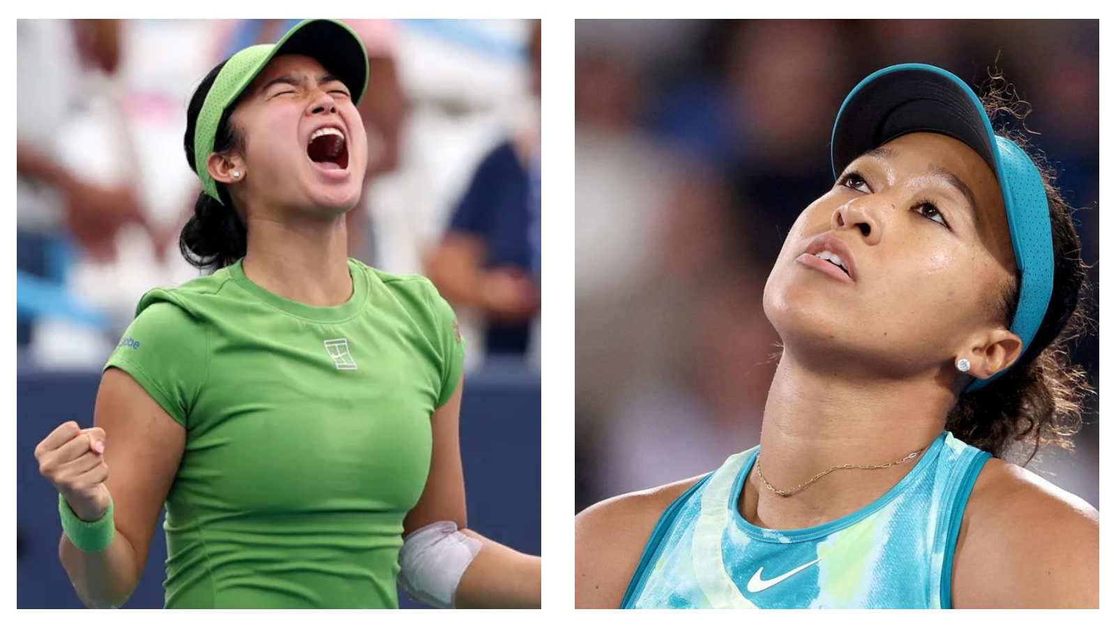 Alex Eala and Naomi Osaka