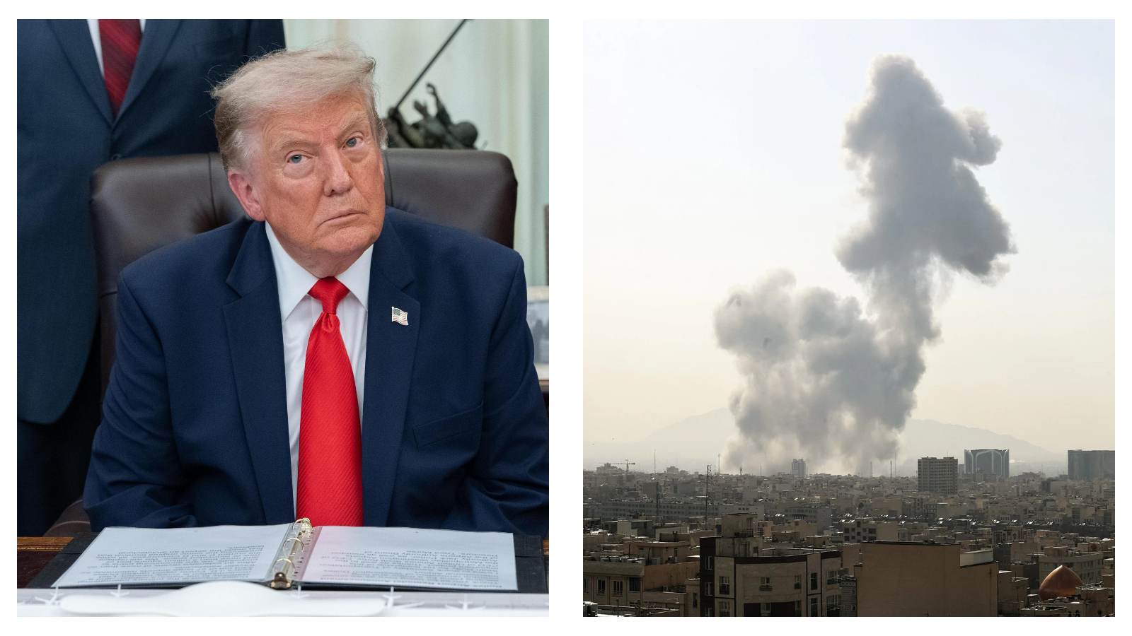 Donald Trump and Iran strikes