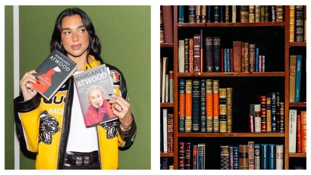 Dua Lipa Manifesto Library banned books