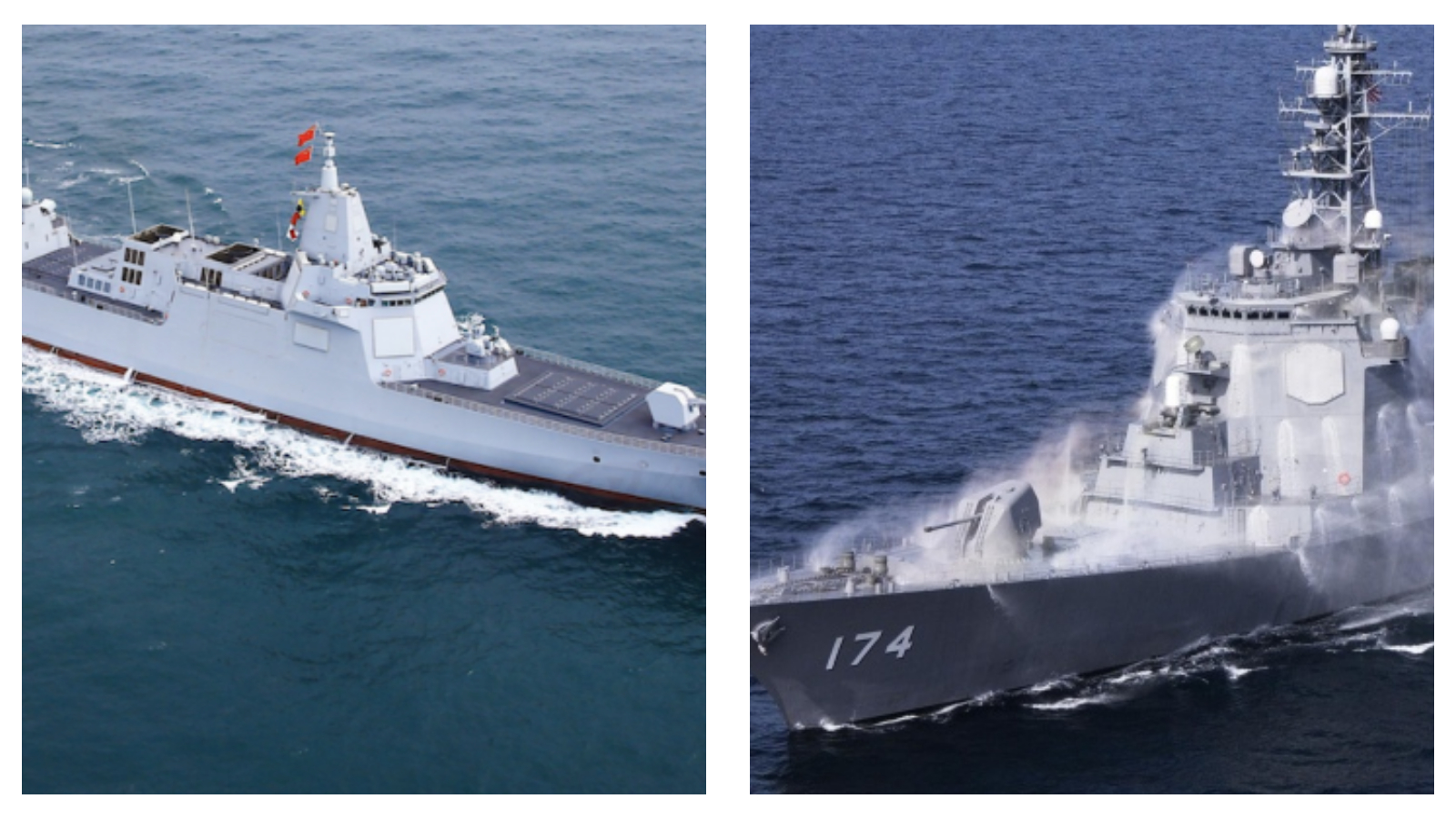 Japan begin construction of world's next biggest destroyer