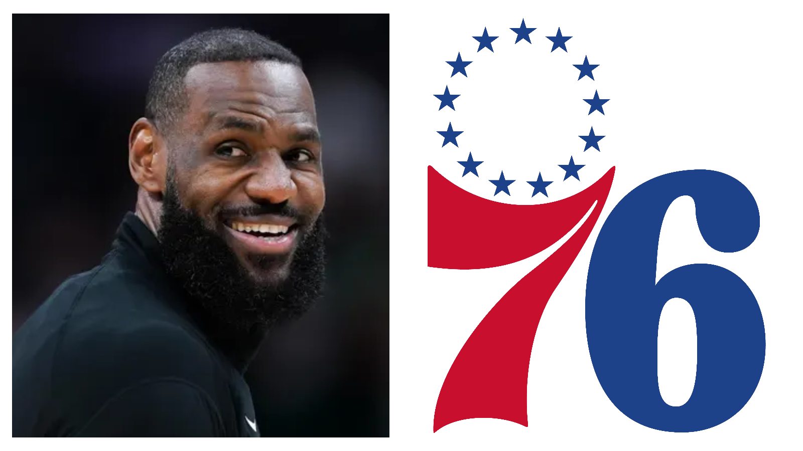 LeBron James and 76ers