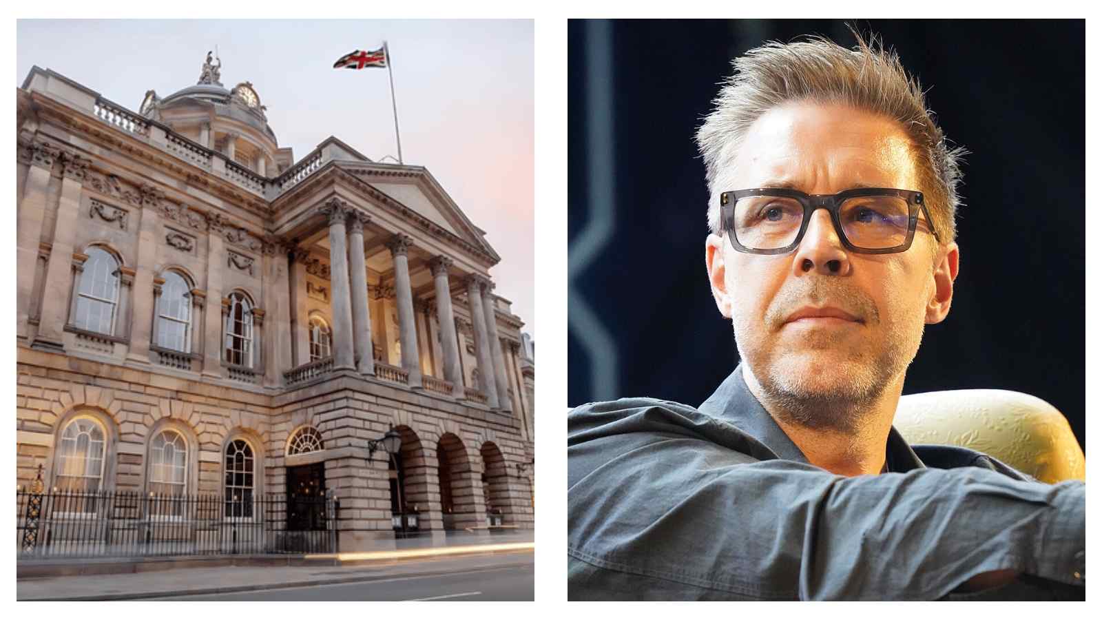 Liverpool Town Hall and Paddy Considine