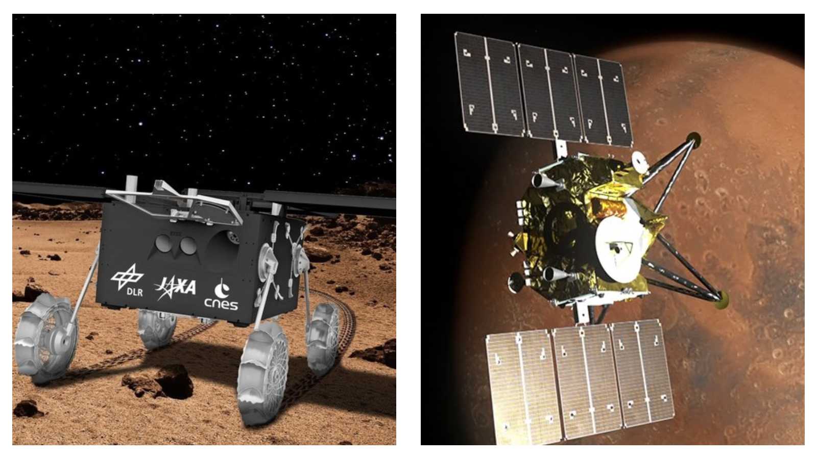 Martian Moons eXploration (MMX) visualisations