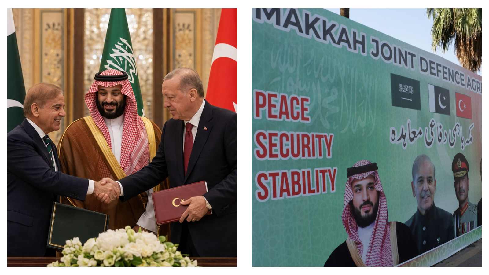 Mecca Joint Defence Agreement signing