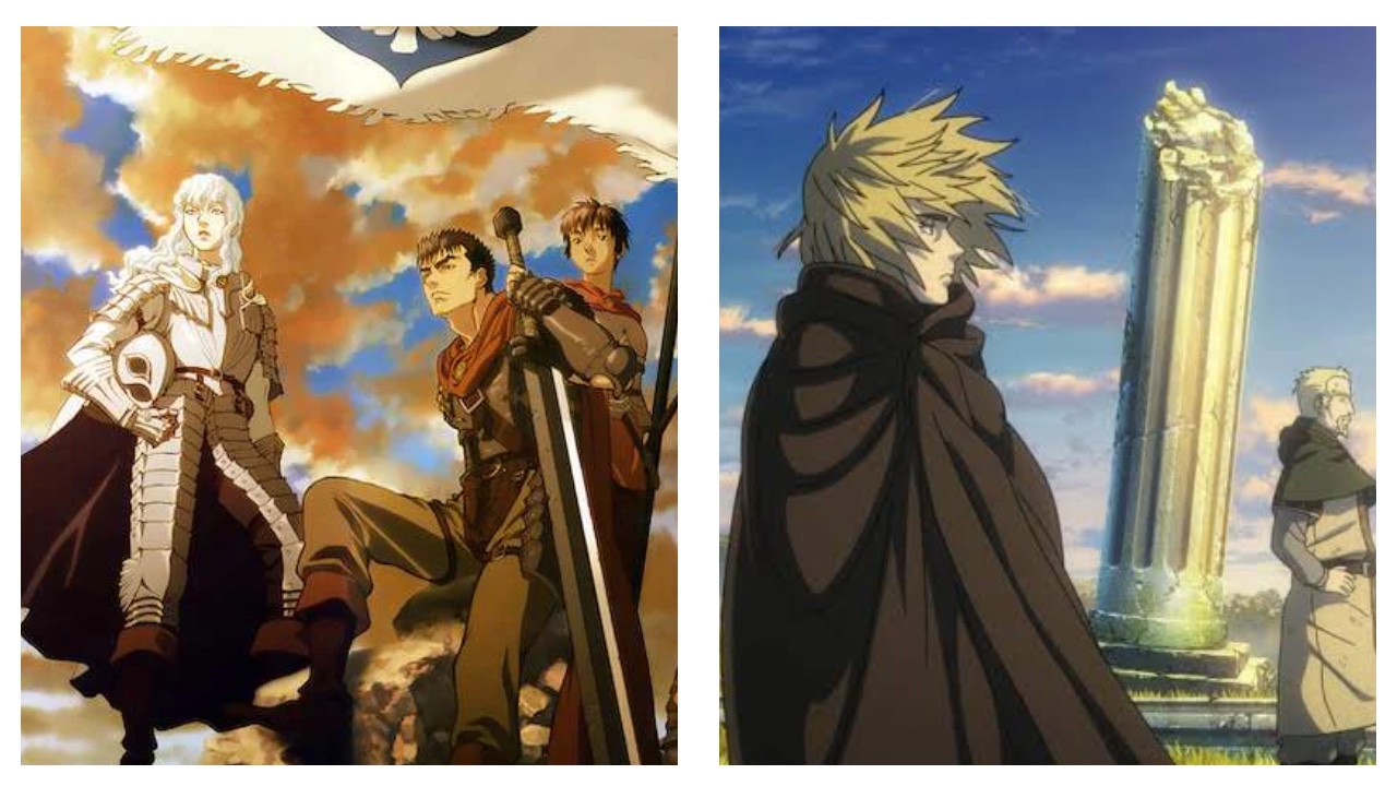 Medieval manga and manhwa