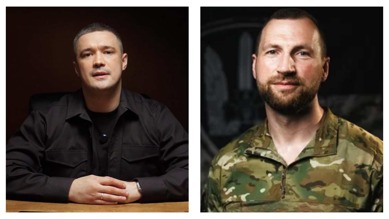 Mykhailo Fedorov and yevhenii khmara