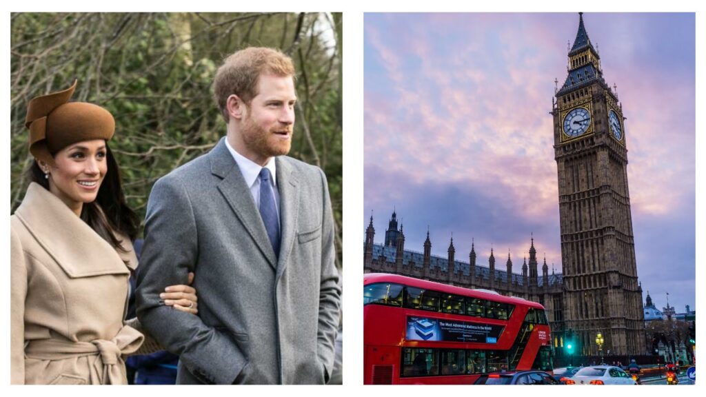Prince Harry and Meghan return to UK