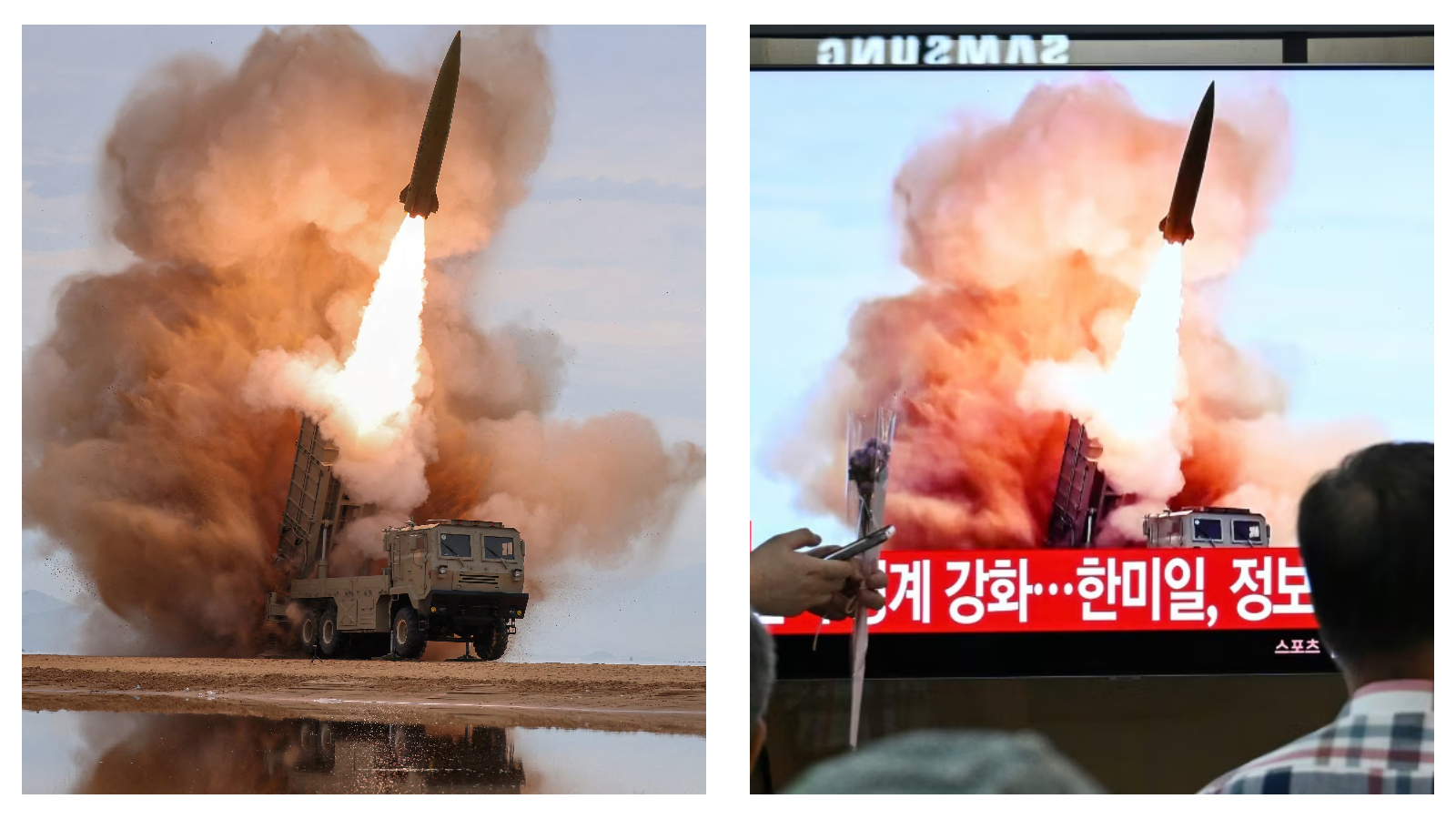 South Korea condemns North Korea's firing of ballistic missiles