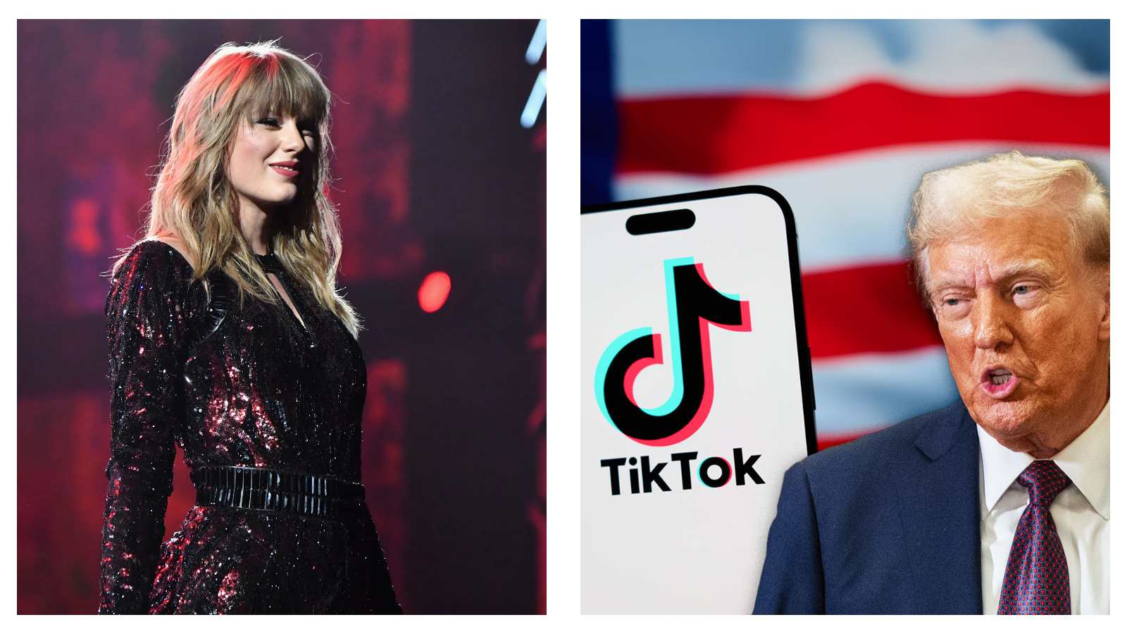 Taylor Swift and Donald Trump