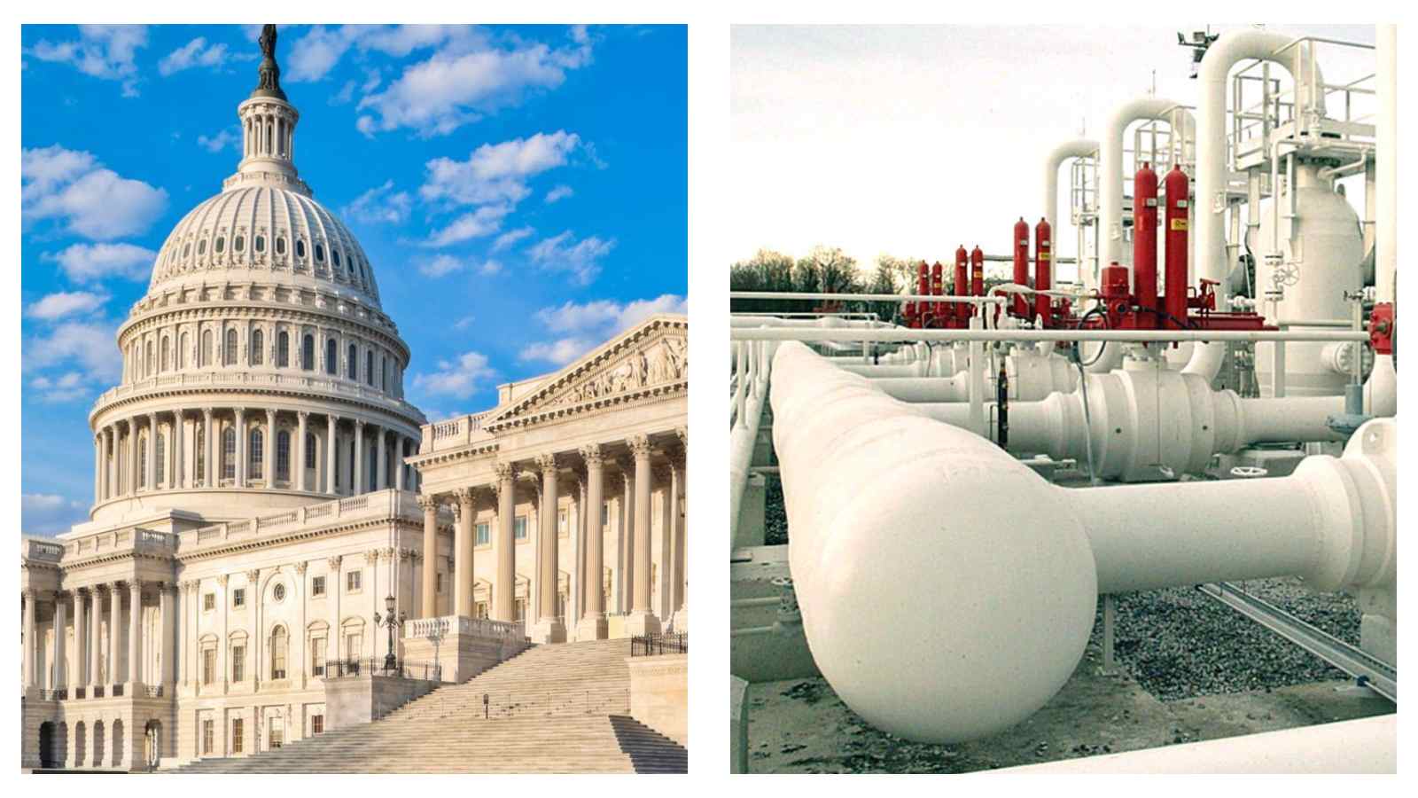 US Senate and energy pipes