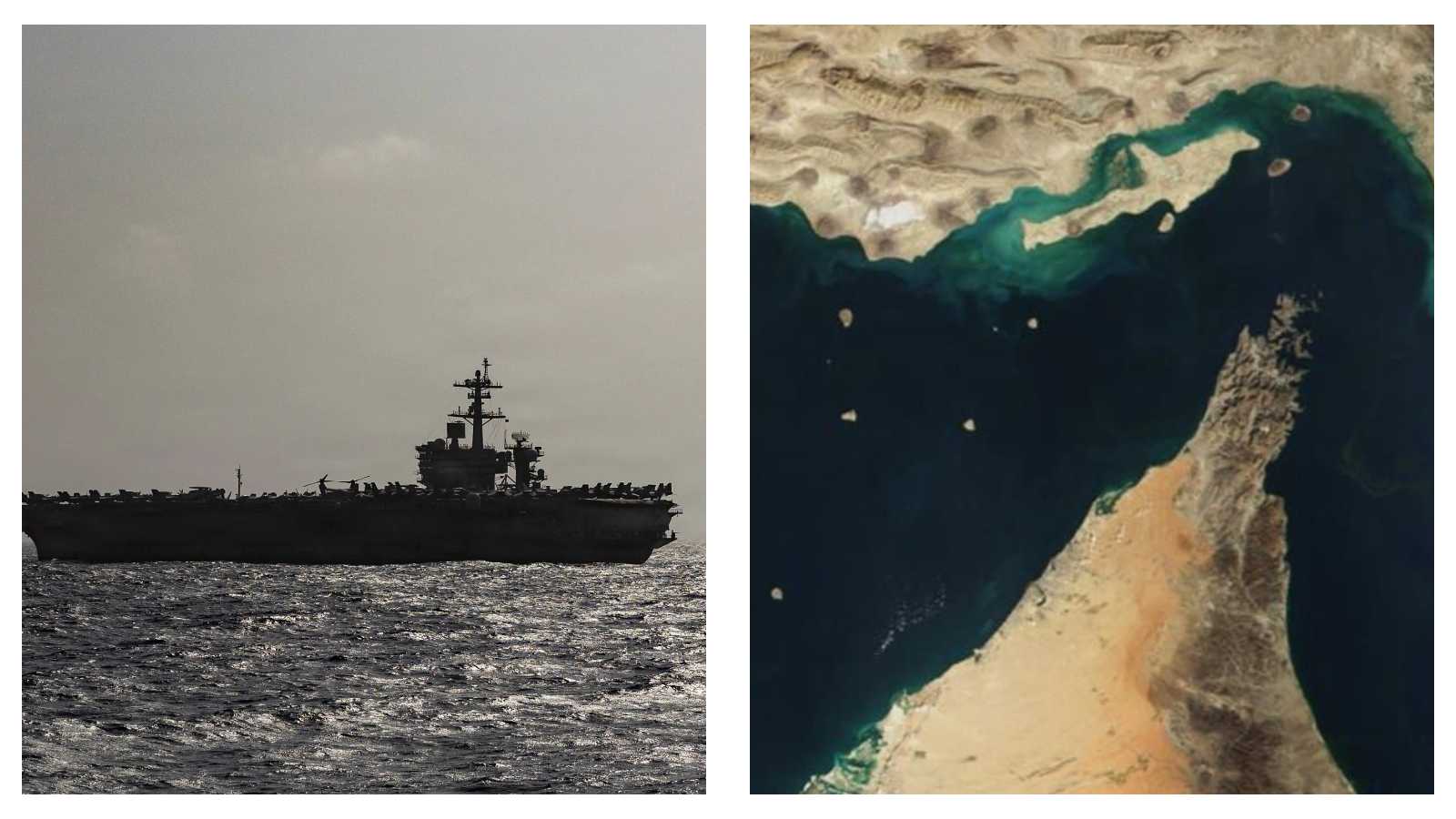 USS Abraham Lincoln and Strait of Hormuz