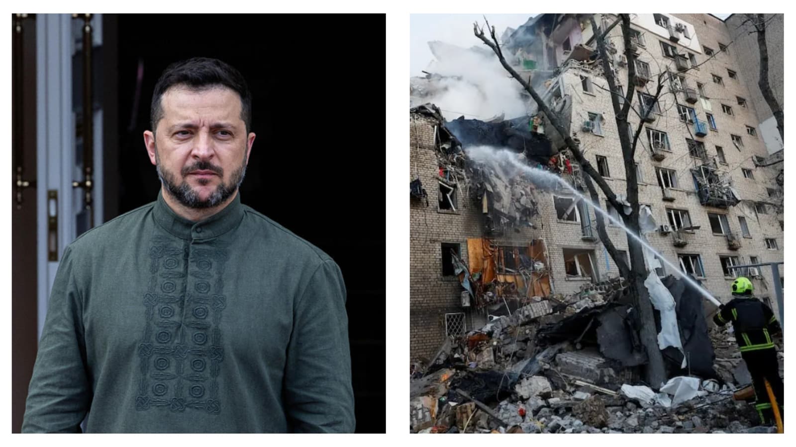 Ukraine president Volodymyr Zelenskyy seeking diplomatic support