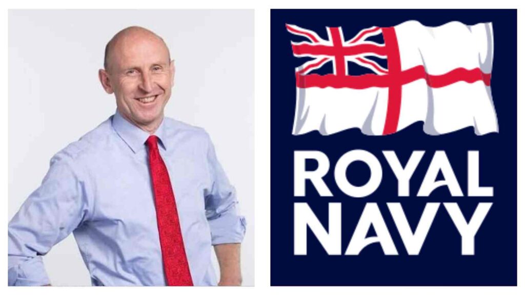 Chancellor of the Exchequer John Healey and Royal Navy