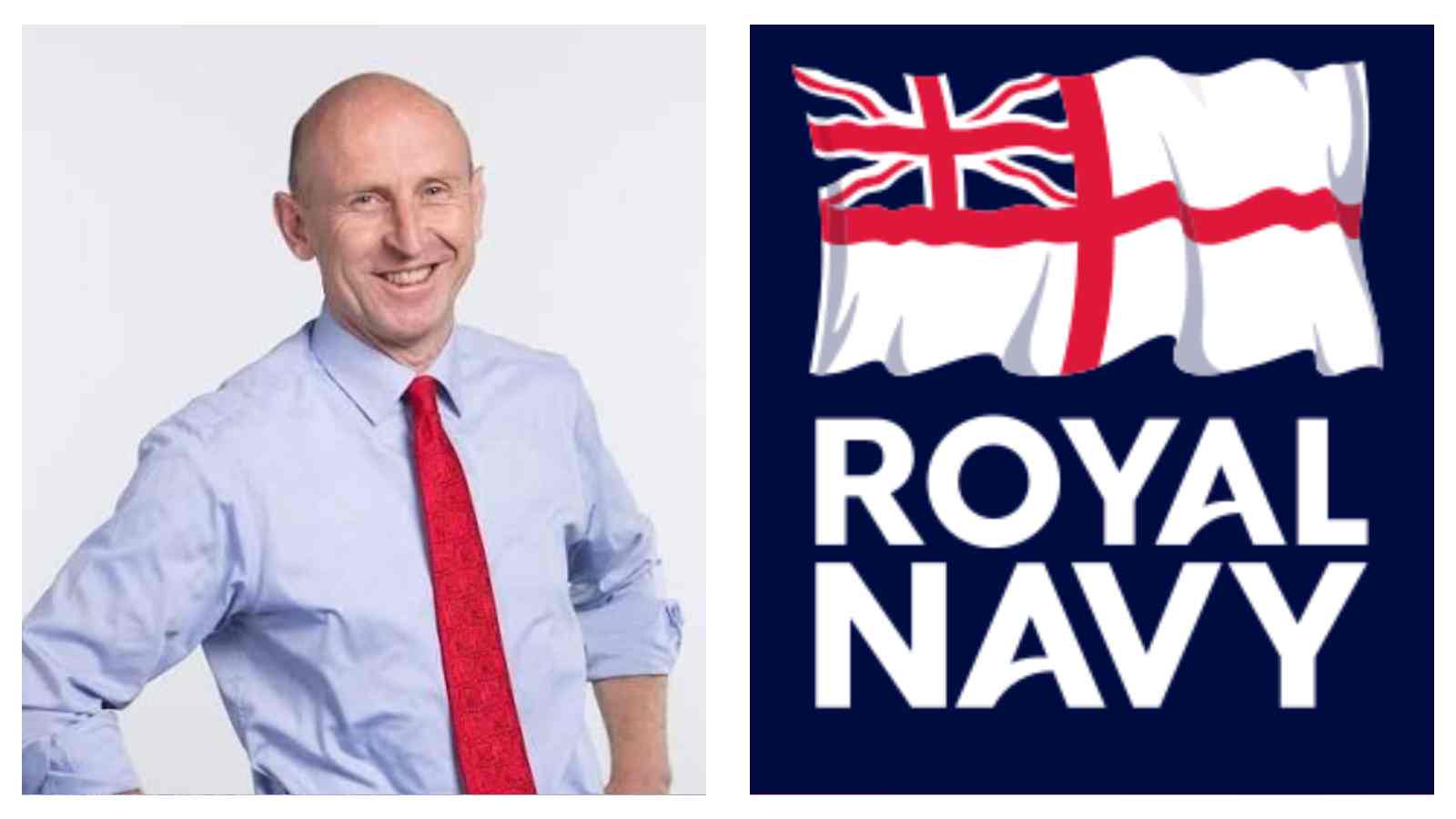 Chancellor of the Exchequer John Healey and Royal Navy
