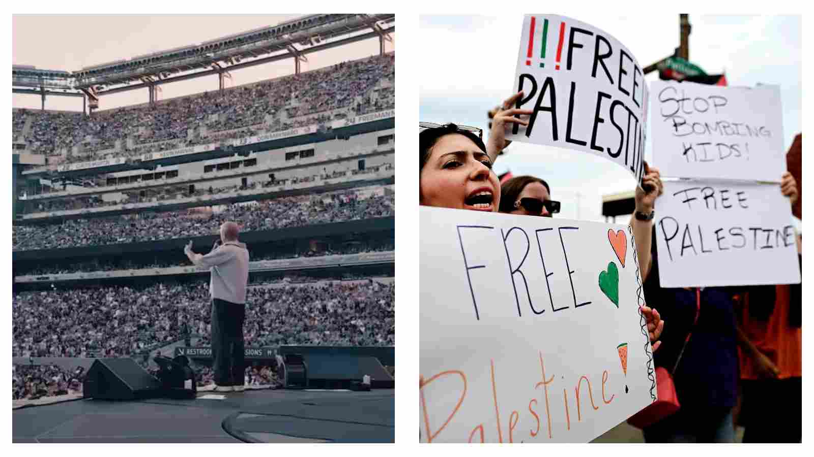 Ed continues solo tour, starts Philadelphia show with statement on Israeli-Palestine situation