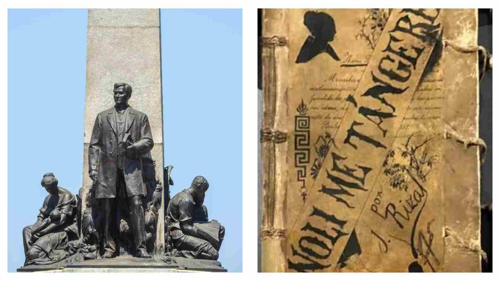 Jose Rizal memorial and Noli me tangere book