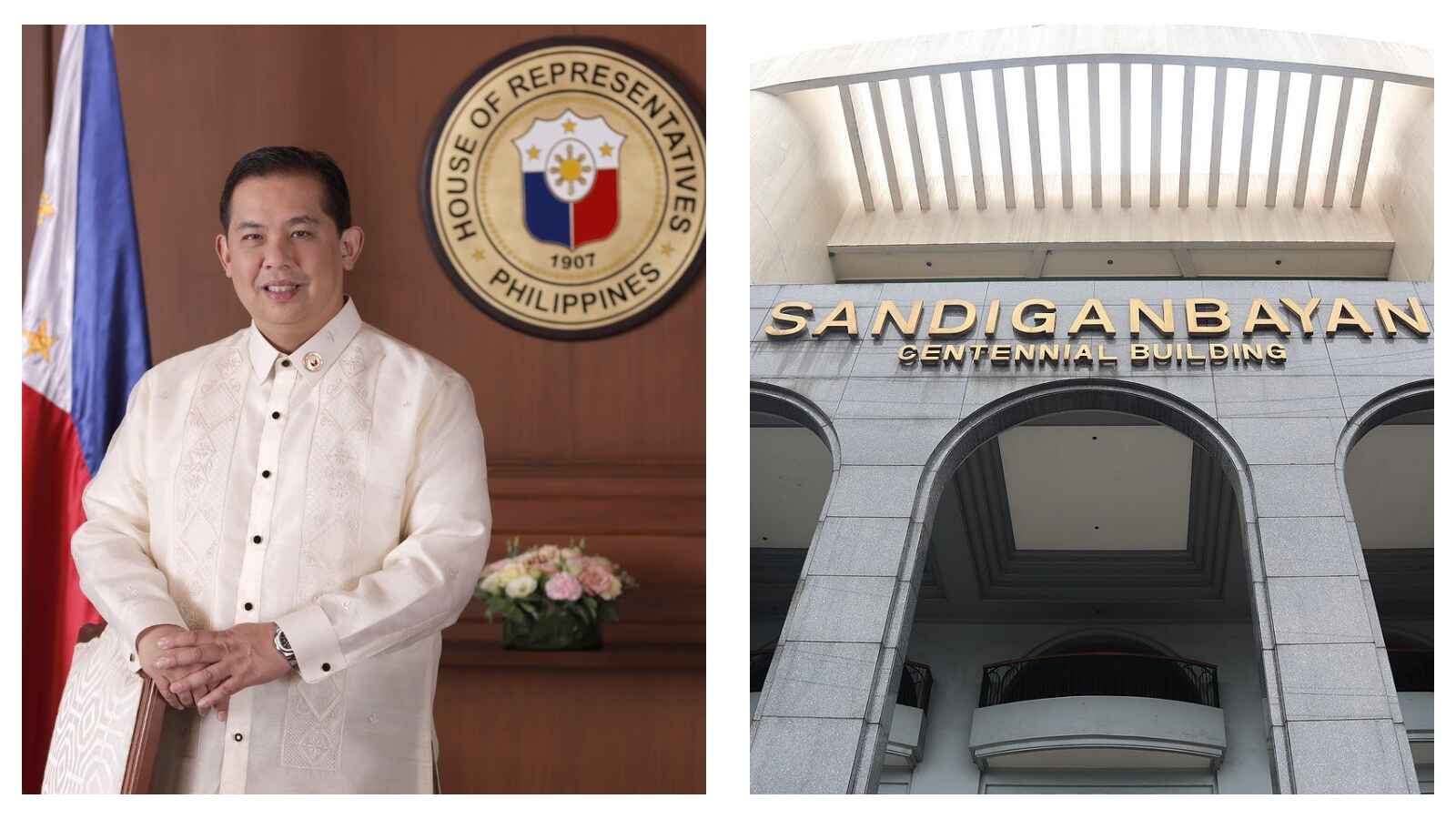 Lawmaker Ferdinand Martin Romualdez and Sandiganbayan