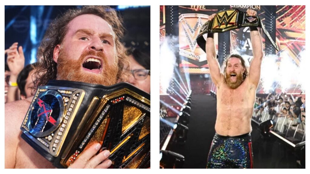 Sami Zayn WWE Championship win