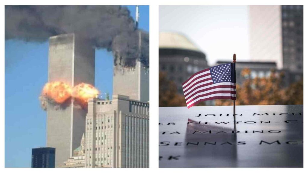 Twin Towers and 911 memorial