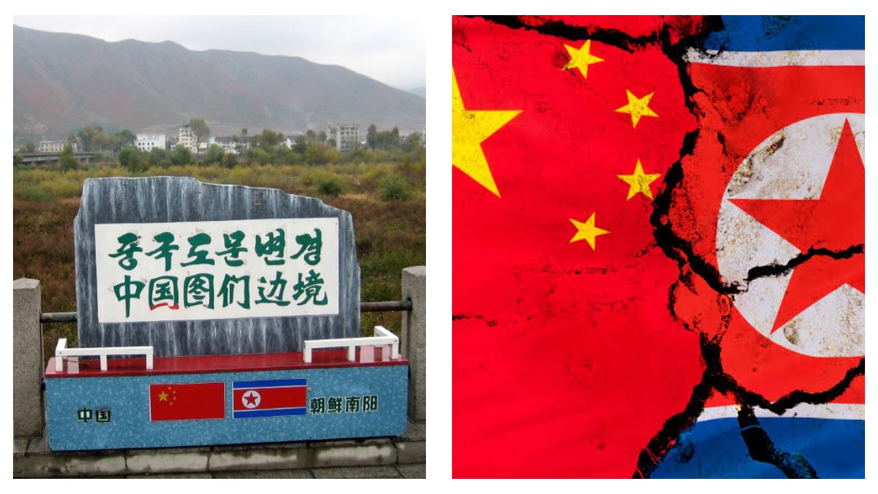 China North Korea border