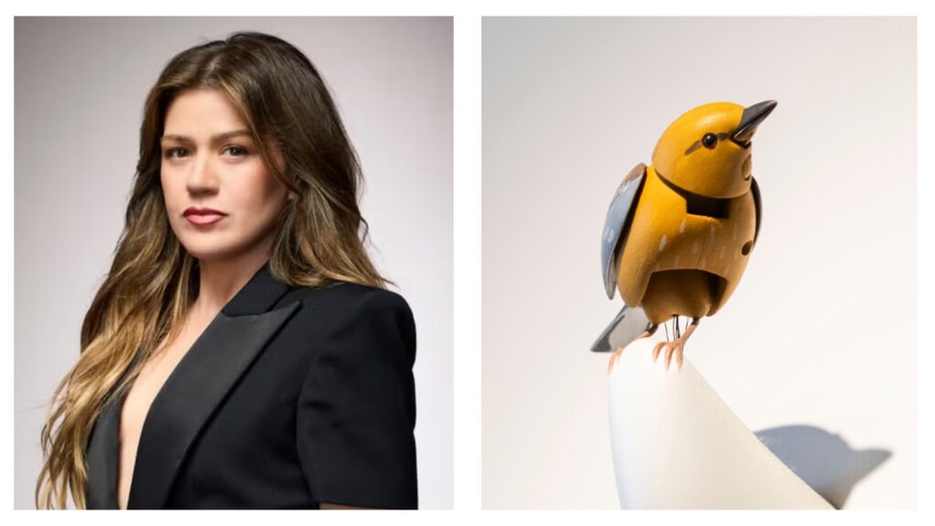 Kelly Clarkson Art of Play wooden bird