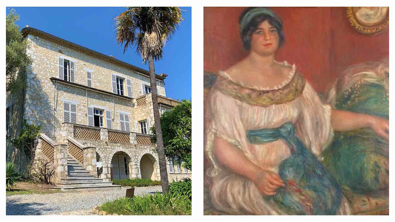 Renoir museum and painting